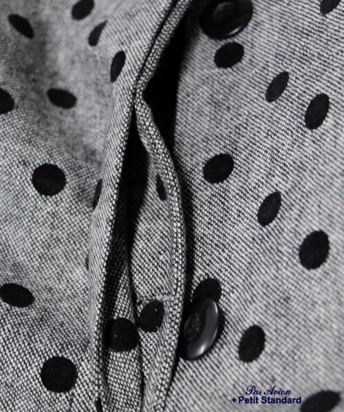 paravion（パラビオン）の「ドットフロッキーコート（）」 - WEAR