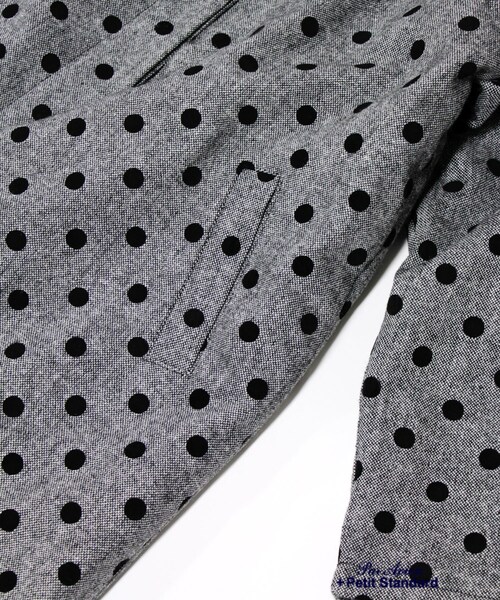 paravion（パラビオン）の「ドットフロッキーコート（）」 - WEAR