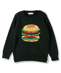 BRANSHES | ハンバーガー柄ウォッシャブルニット(ニット/セーター)