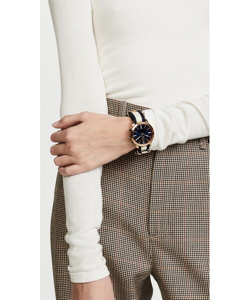Tory Burch トリーバーチ COLLINS WATCH TBW1203 TORY BURCH（トリーバーチ）の「Tory Burch Canvas Collins Hybrid