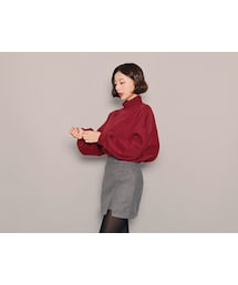 HOTPING | バルーンスリーブハイネックプルオーバー(その他トップス)