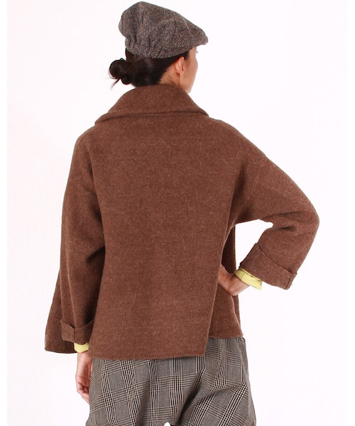 45R（フォーティファイブアール）の「フェルトKNITカウチンBOLERO