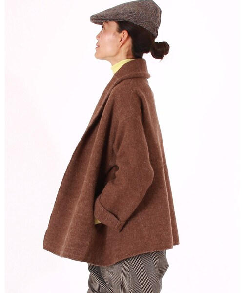 45R（フォーティファイブアール）の「フェルトKNITカウチンBOLERO