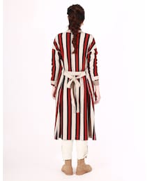 45R（フォーティファイブアール）の「KNITレジメンストライプガウン