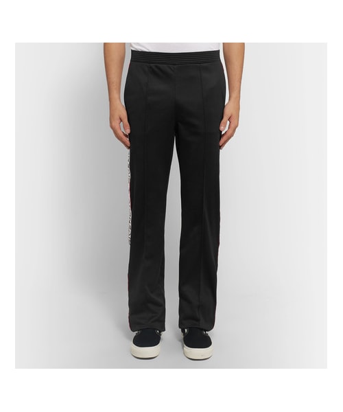 GIVENCHY(ジバンシイ)の「Givenchy Rubber-Appliquéd Fleece-Back Satin-Jersey Trousers(その他パンツ・メンズ・Black・XL/S/M/L)」の5枚目の写真