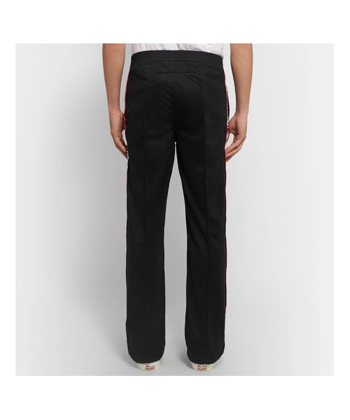 GIVENCHY(ジバンシイ)の「Givenchy Rubber-Appliquéd Fleece-Back Satin-Jersey Trousers(その他パンツ・メンズ・Black・XL/S/M/L)」の2枚目の写真