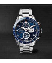 TAG Heuer | TAG Heuer Carrera Automatic Chronograph 43mm Polished-Steel Watch(アナログ腕時計)