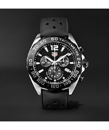 TAG Heuer | TAG Heuer Formula 1 Chronograph 43mm Stainless Steel And Rubber Watch(アナログ腕時計)