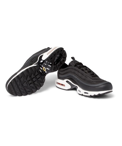 NIKE(ナイキ)の「Nike Air Max 97 Plus Mesh And Leather Sneakers(スニーカー・メンズ・Black・US12/US13/US10.5/US11/US11.5/US7/US7.5/US6/US9.5/US10/US8/US8.5/US9)」の5枚目の写真