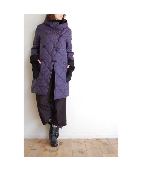 olu☆ブランバスク　キルティングコート blanc basque - blanc basque ブランクバスク キルティングジャケット