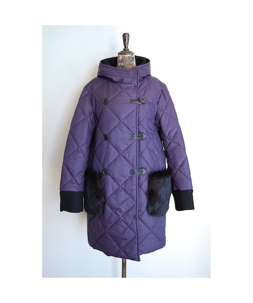 olu☆ブランバスク　キルティングコート blanc basque（ブランバスク）の「キルティングロングコート（その他