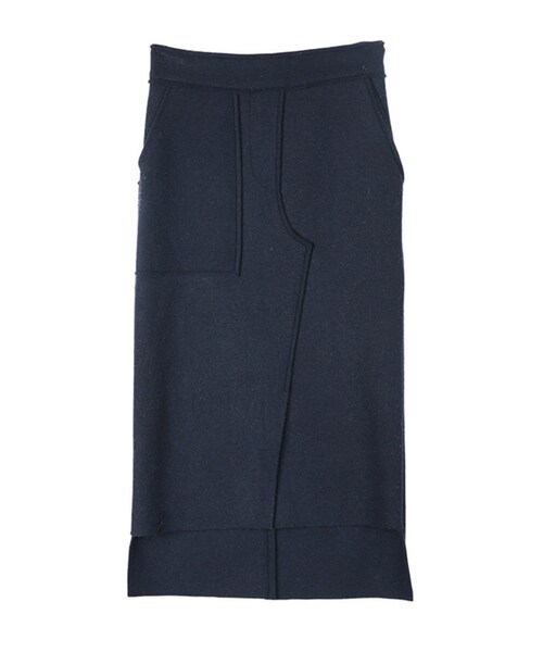 DINT（ディント）の「メリーアウトラインウールスカート（スカート・レディース・Beige/Other・S/M）」の3枚目の写真