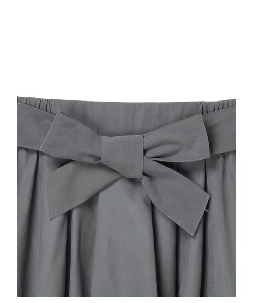 earth music&ecology（アースミュージックアンドエコロジー）の「・フェイクスウェードスカート（スカート・ブラック/ボルドー/ベージュ/ダークグリーン・F）」の5枚目の写真