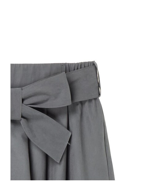 earth music&ecology（アースミュージックアンドエコロジー）の「・フェイクスウェードスカート（スカート・ブラック/ボルドー/ベージュ/ダークグリーン・F）」の6枚目の写真