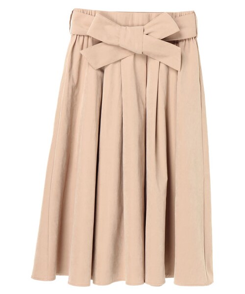 earth music&ecology（アースミュージックアンドエコロジー）の「・フェイクスウェードスカート（スカート・ブラック/ボルドー/ベージュ/ダークグリーン・F）」の10枚目の写真