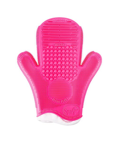 Sigma Beauty（シグマ ビューティ）の「Sigma Beauty 2X Sigma Spa® Brush Cleaning Glove Pink（メイクブラシ）」 WEAR