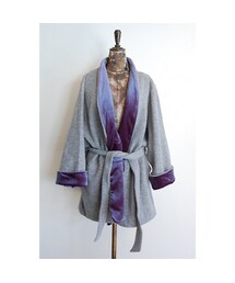 hippiness | クォーターニットリブガウン(その他アウター)