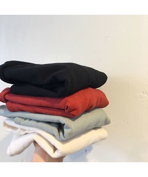 cache cache（カシュ カシュ）の「裏起毛トレーナー（ブラック）（Tシャツ/カットソー・キッズ・その他）」の3枚目の写真