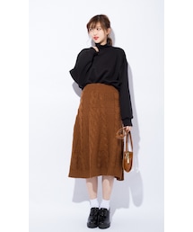 CHEER CLOSET | 【プチプラのあや】オススメ！新色追加ハイネック裏起毛スウェット(スウェット)