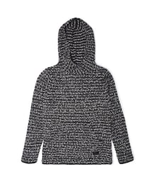 DEUS EX MACHINA | DEUS EX MACHINA ( デウス エクス マキナ ) ニット フード パーカー セーター / JARVIS HOODIE - CHARCOAL / DMF78711 / メンズ(ニット/セーター)