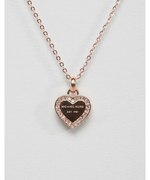 Micheal kors ハート michael kors ネックレス マイケルコース