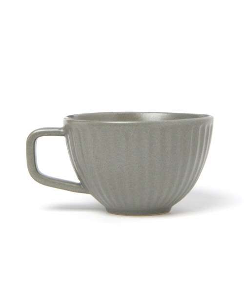 LAKOLE（ラコレ）の「プリーツスープカップ（食器/キッチン・オフホワイト()/グレー()/ベージュ()）」の4枚目の写真