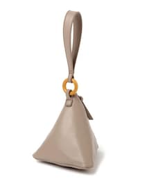 studio CLIP | 2WAYフェイクレザー三角バッグ(バッグ)