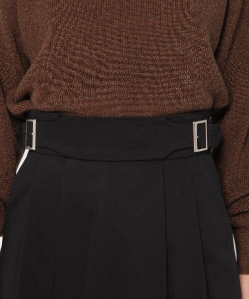laboratory work（ラボラトリーワーク）の「サイドアジャストチノスカート（スカート・ブラック/ベージュ/イエロー）」の10枚目の写真