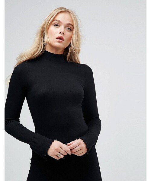 no brand(ノーブランド)の「ASOS Tall ASOS TALL City Maxi Rib Bodycon Dress with ...