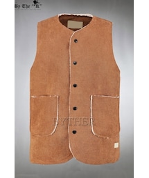 ByTheR | 裏ボアキャンバスジレ(ベスト)