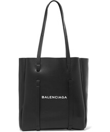 BALENCIAGA | Balenciaga - Xs Printed Textured-leather Tote - Black(トートバッグ)