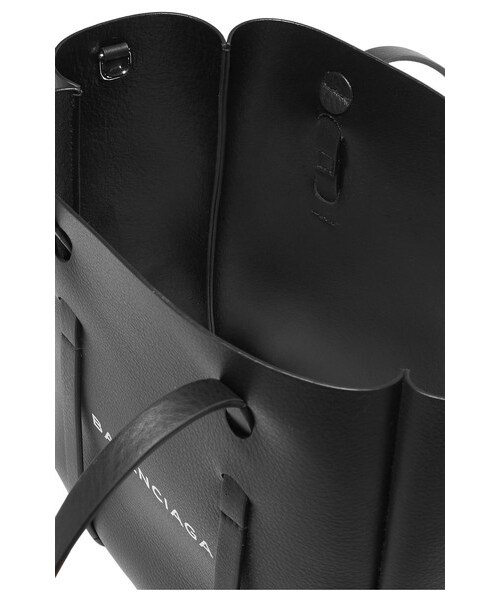 BALENCIAGA（バレンシアガ）の「Balenciaga - Xs Printed Textured-leather Tote - Black（トートバッグ・レディース・Black・one size）」の6枚目の写真
