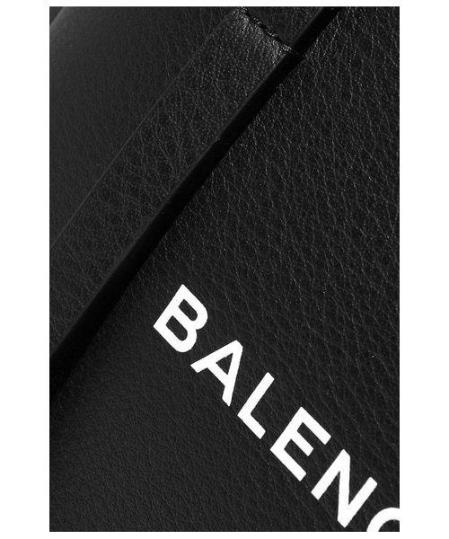 BALENCIAGA（バレンシアガ）の「Balenciaga - Xs Printed Textured-leather Tote - Black（トートバッグ・レディース・Black・one size）」の5枚目の写真