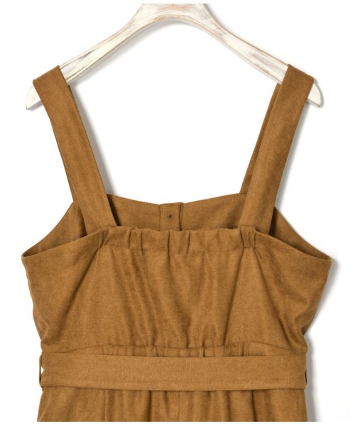 w closet（ダブルクローゼット）の「前開きナローワンピース（ワンピース/ドレス・レディース・ベージュ/キャメル/ピンク/ブラック・FREE）」の15枚目の写真