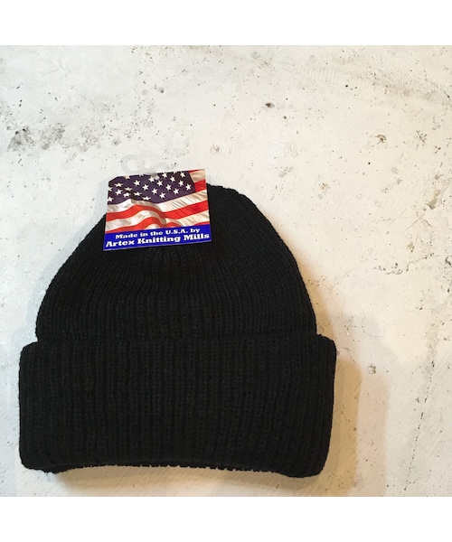 no brand（ノーブランド）の「MADE IN USA🇺🇸 ACRYLIC KNIT CAP（ニットキャップ/ビーニー・メンズ・その他）」の3枚目の写真
