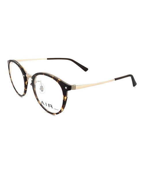 OWNDAYS（オンデーズ）の「AU2037-F / AIR Ultem Classic（メガネ・レディース・ブラック/ブラック / ゴールド/ブラウンデミ/レッド/カーキ・48□18－140○44）」の4枚目の写真