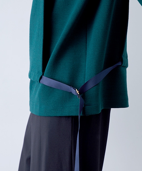 CULLNI（クルニ）の「レイヤードジップニット（）」 - WEAR