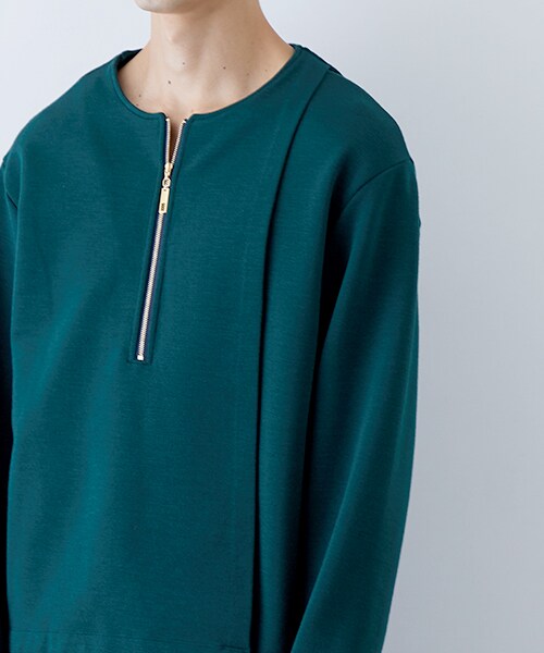 CULLNI（クルニ）の「レイヤードジップニット（）」 - WEAR