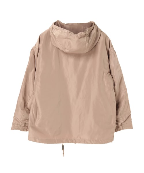 earth music&ecology（アースミュージックアンドエコロジー）の「・ボアライナー付マウンテンパーカー（ジャケット/アウター・ベージュ/カーキ/ネイビー・M/L）」の4枚目の写真