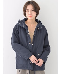 earth music&ecology | ・ボアライナー付マウンテンパーカー(ジャケット/アウター)