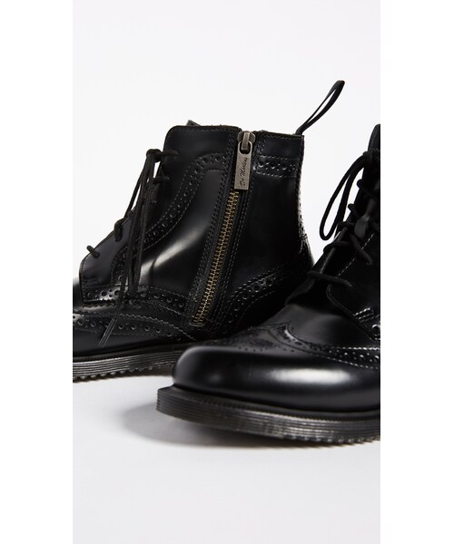 delphine 8 eye brogue boots