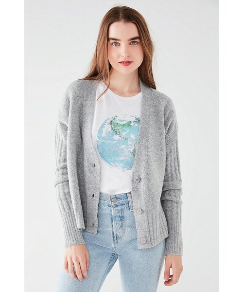 uo fuzzy cardigan