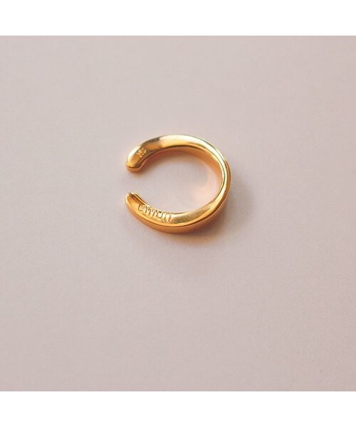 Handmade(ハンドメイド)の「gold ear cuff(ピアス(片耳用)・レディース・その他)」の2枚目の写真