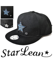 StarLean | スターリアン【公式】OTTO製 オットー ベースボールキャップ メンズ レディース 白黒 BBキャップ 秋 冬 star in star刺繍ベースボールキャップ(キャップ)