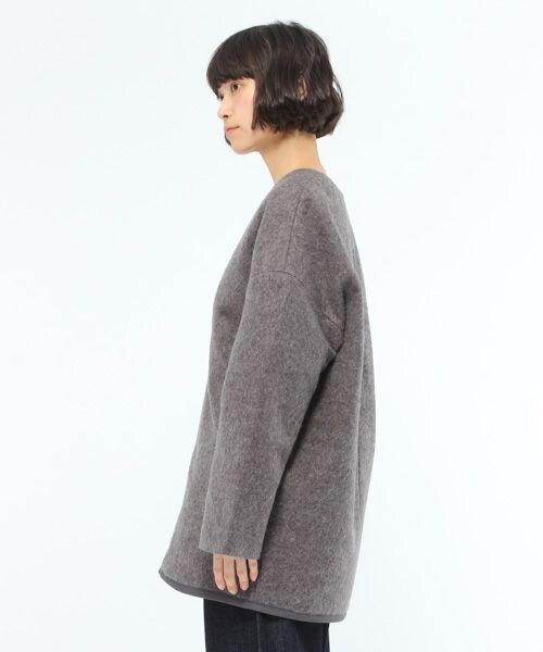 LAKOLE（ラコレ）の「モヘアシャギーハーフコート（）」 - WEAR