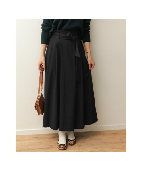 urbanresearchDOORS✩ロングタックスカート URBAN RESEARCH DOORS（アーバンリサーチドアーズ）の「ロングタックス