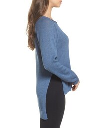 「UGG」 長袖ニット L ネイビー レディース HUG.U ニット プルオーバー レディース セーター トップス 長袖