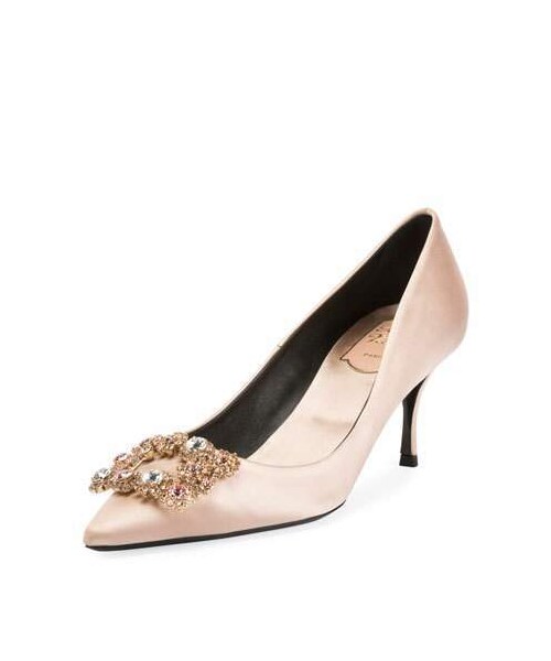 パンプス FLOWER STRASS PUMPS Roger Vivier(ロジェヴィヴィエ)の「Roger Vivier Flower