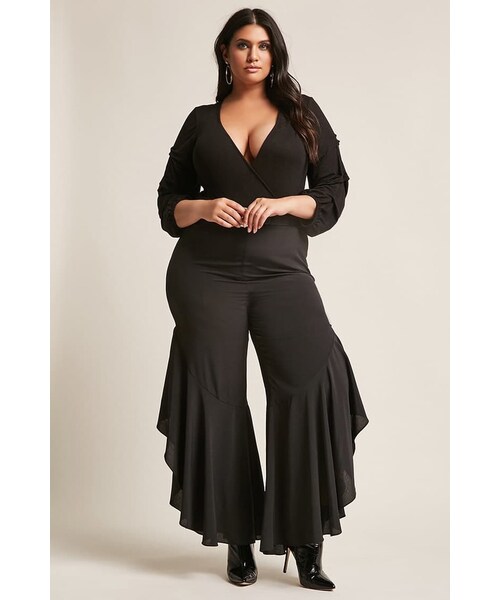 FOREVER 21(フォーエバー トゥエンティーワン)の「FOREVER 21+ Plus Size Plunging Surplice Bodysuit(アンダーウェア・レディース・Black/Yellow/Red・1X/2X/3X)」の8枚目の写真