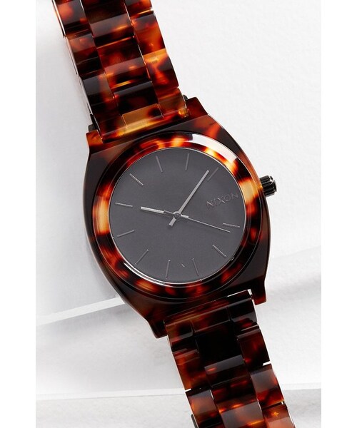 NIXON（ニクソン）の「Nixon Time Teller Acetate Tortoiseshell